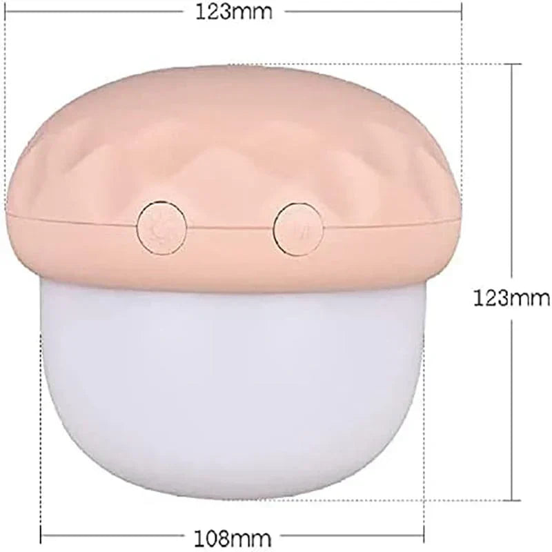 Lampara Proyector de Estrellas con Forma de Hongo