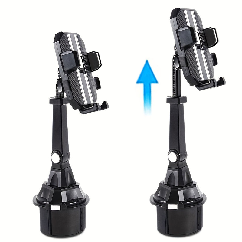 Portavasos ajustable para automóvil Soporte para teléfono celular Soporte universal para vasos de agua para automóvil Soporte para teléfono celular móvil, para Iphone 13