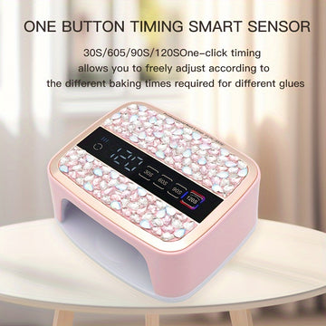 SS10 Lámpara de Uñas Recargable Inalámbrica de 168W - Secado Rápido, 4 Ajustes de Temporizador, Control Táctil y Sensor Automático - Uñas de Calidad Salón en Casa
