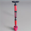 Herramienta de drenaje de inodoro FLIXBLANY - Desobstrucción de inodoro, fregadero y drenaje de ducha de alta resistencia - Mango de goma roja con cabeza de plástico blanco - Desobstrucción eficiente del baño | Diseño ergonómico | Toma de goma