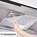 12pcs Filtros Desechables para Campana Extractora de Cocina - Fáciles de Limpiar, Mantienen Tu Cocina Fresca, Malla de Filtro de Papel, Accesorio Esencial de Cocina, Accesorio para Campana Extractora|Diseño Funcional de Cocina|Material de Filtro de Papel