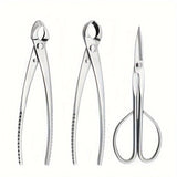 Tijeras de Poda Profesional para Bonsái - Tijeras de Jardín Ergonómicas de Acero Inoxidable para Recortar con Precisión Raíces y Ramas, Ideales para Plantas en Macetas