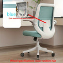 Disponible en 3 colores, silla de oficina giratoria con respaldo cómoda para estudio o hogar, adecuada para todos los miembros del hogar (1 unidad)