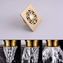1pc Desagüe de Ducha de Piso de Cobre Cuadrado, Desagüe de Piso para Bañera y Ducha, Evitador de Reflujo de Drenaje de Baño