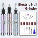 Lijadora de uñas eléctrica profesional, máquina de taladro de uñas, carga rápida USB, archivo de uñas eléctrico multifuncional para uñas de gel DIY y cuidado de belleza en casa, adecuado para manicura y herramientas de cuidado de uñas, kit de pulido de m