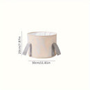 Baño de Pies Portátil Plegable con Aislamiento de Aluminio PEVA Sin Olores para 12 Horas - Herramienta Esencial de Remojo Profundo, Ideal para el Hogar y Viajes, Perfecto para Dormitorios y Uso Todo el Año