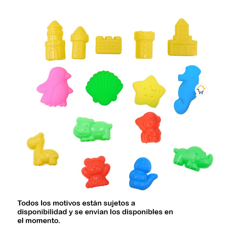 Arena Mágica Moldeable 400 G Relajante Kinética Moldes 2686A