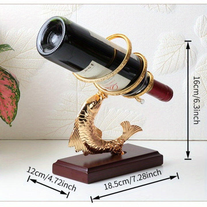 Soporte para Copas de Vino de Hierro - Elegante Exhibidor de Copa y Botella con Diseño Metálico Intrincado para Cocina, Comedor, Decoración de Bar - Decoración Duradera Resistente al Óxido, Diseño Caprichoso | Material Antioxidante, Estantería para Vinos