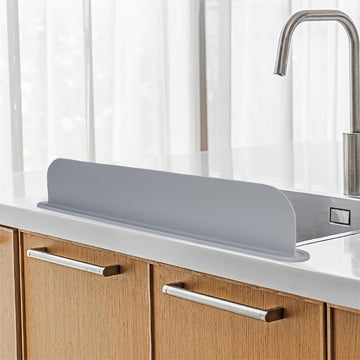 1 ud., Protector de Salpicaduras para Fregadero de Silicona que Se Coloca Detrás del Lavabo, Accesorio de Cocina