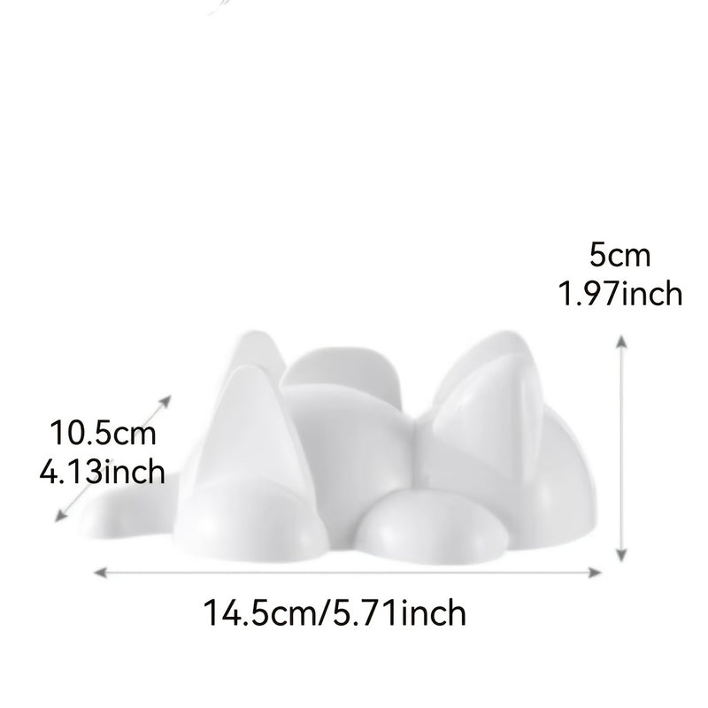 1pc WhimsyCat Molde creativo para sushi con forma de gato, molde de arroz japonés de plástico para hacer sushi casero, divertido gadget de cocina para entusiastas de la cocina
