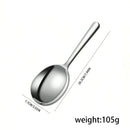 1pc Cuchara Grande de Acero Inoxidable para Buffet, Cuchara Grande de Servir, Cuchara para Fiestas/Banquetes/Buffet, Apta para Lavavajillas, Cuchara Plateada de Cocina, Gadgets Prácticos de Cocina para Uso Familiar