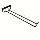 3-Pack/2-Pack/1-Pack Estante para colgar copas de vino de metal negro, soporte para copas invertido montado en la pared, organizador de copas de vino de una sola fila para el hogar, almacenamiento de cocina, organización conveniente de gabinetes y cajone