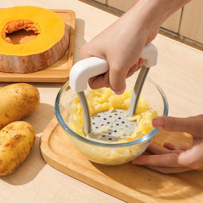1 pza Pisapatatas, Pisavegetales de cocina con mango antideslizante, Pisafrutas manual, Prensapatatas, Prensa de patatas, Moledor de vegetales, Cosas de cocina, Artículos de cocina