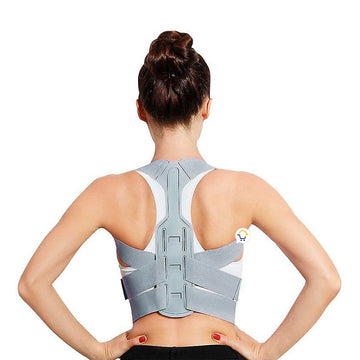 Corrector De Postura Ajustable Unisex Cinturón De Sujeción A08