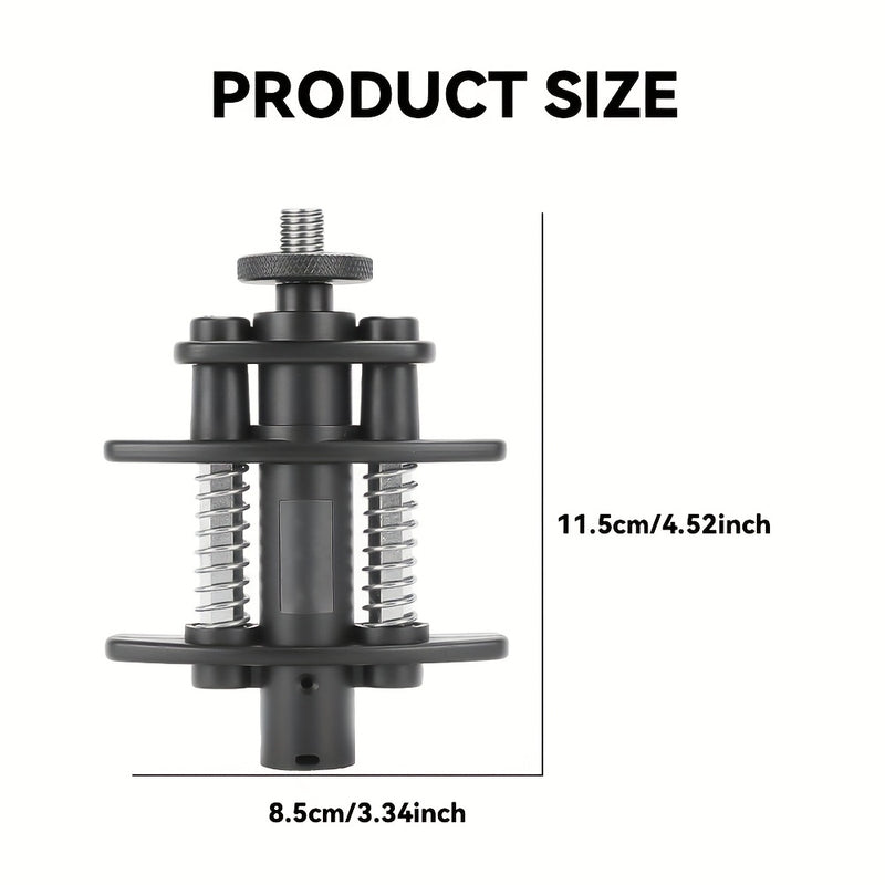 Pinza Ajustable para Micrófono de Batería LMBGM - Soporte Giratorio Antigolpes, Construcción en Plástico Duradero y Fácil Instalación para Conciertos en Vivo, Sujeción Segura, Diseño Resistente a Impactos, Material Antivibraciones, Equipo para Escenario,