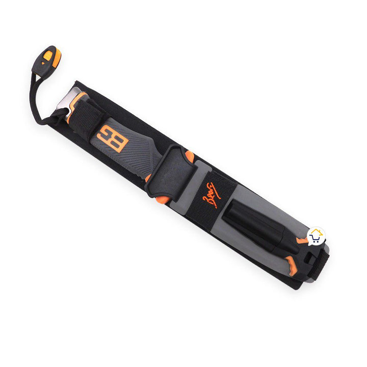 Cuchillo Supervivencia Táctico Camping Pesca Estuche + Amolador y Silbato NA-285