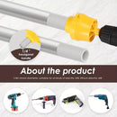 Juego de Herramientas para Roscar Tubos de Acero, 11 Piezas con 3 Matrices (Externa + Interna), Kit de Roscado para PVC y Plástico - Herramientas Eléctricas para Roscar Tuberías de 1/2 Pulgada, 3/4 Pulgadas y 1 Pulgada