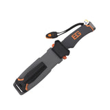 Cuchillo Supervivencia Táctico Camping Pesca Estuche + Amolador y Silbato NA-285