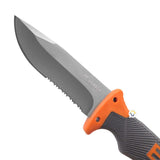 Cuchillo Supervivencia Táctico Camping Pesca Estuche + Amolador y Silbato NA-285