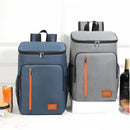 Bolsa de almuerzo aislada de tela Oxford 2025, tejido Oxford grueso, paquete de hielo negro para exteriores, ideal para pícnic y aventuras al aire libre, bolsa de hombro, sin contacto con alimentos, regreso a la escuela.