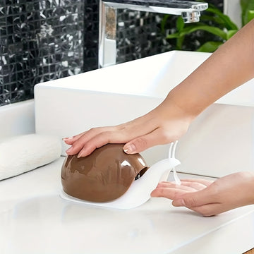 Dispensador de Jabón de Caracol Dispensador de Jabón de Cocina de Hotel Dispensador de Jabón de Mano de Plástico Botella Dispensadora de Loción