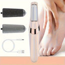 Popular Choice USB Recargable, Eliminador de Pies, Kit de Pedicura Automático, Multifuncional y Conveniente, Perfecto para Vacaciones como Navidad, Halloween, Día de San Valentín, etc., Adecuado para Pies y Manos, Limpiador de Pies Eléctrico, Suaviza Tus