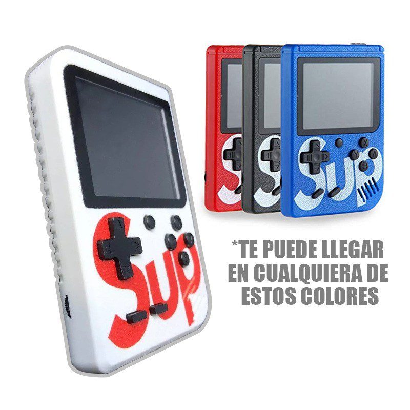 Mini Consola 400 Juegos En 1 Sup Game Retro Box + Control RF SUP400