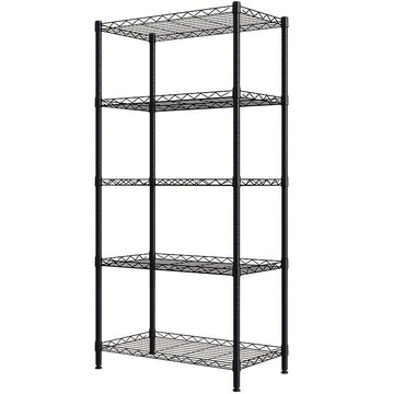 Unidad de Almacenamiento Metálico Resistente de 5 Niveles, - Organizador Multifuncional y Robusto para Cocina, Garaje o Uso Doméstico, Sostiene hasta 20kg+, Fácil Montaje, Organizadores y Almacenamiento de Cocina