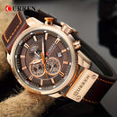 Reloj deportivo para hombre CURREN, cronógrafo multifuncional de pulsera