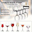 3 piezas, Portavasos colgantes de vino tinto Copa colgante invertida Soporte de copa colgante para el hogar Soporte de copa de vino de una sola fila Copa de vino tinto de 30 cm