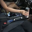 2 piezas, soporte de taza multifuncional para hueco de asiento delantero y trasero del coche, caja de almacenamiento multifuncional para coche, para organizar y almacenar accesorios de interior del coche, mantener un ambiente limpio y ordenado en el coch