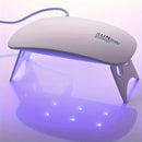 1pc Lámpara LED para Uñas - Secado Rápido con USB, Portátil /Secador de Uñas LED para Esmalte en Gel - Sin Pantalla, Diseño sin Enchufe para Hogar, Salón o Viaje - Compatible con Esmaltes LED, Accesorio de Belleza Compacto, Modelo Sin Pantalla