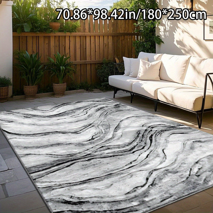 Decoración del hogar con terciopelo dorado + 800 gramos por metro cuadrado + fondo de plástico con puntos + patrón de plástico con puntos en el fondo. Tapete artístico y versátil de alta gama con patrón de onda plateada, adecuado para alfombras de salón,