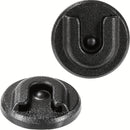 1/2pcs Colgador Universal de Micrófono para Radio CB Ham, Soporte de Micrófono con Perilla Redonda y Adhesivo para Motorola HLN9073B CDM1250 CDM750 GM300 M1225 GM3688 GTX800 Kenwood TK768G TK868G TM471A Radios Bidireccionales