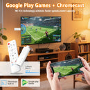TV Stick H96 Max H313 - Reproductor Multimedia Android 14 con Google Play, Streaming 4K Ultra HD, WiFi Dual, CPU Quad-Core, Chromecast Integrado, WiFi Rápido, sin varillas - Dispositivo Compacto para Smart TV, Reemplazo de Fire TV, Consola de Juegos - Op