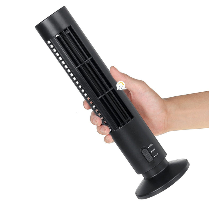 Mini Ventilador Torre USB Climatizador Portátil MVUSB