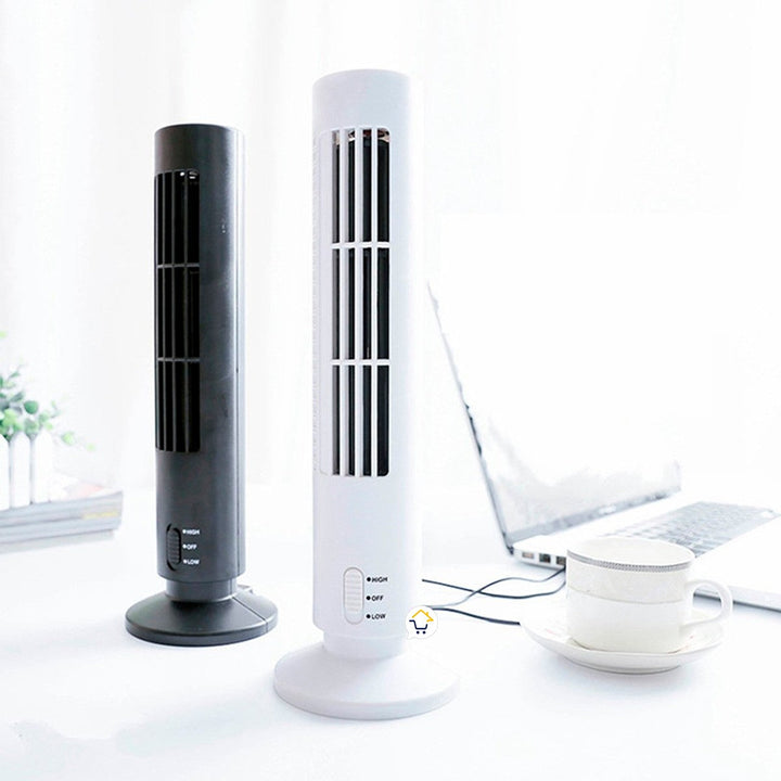 Mini Ventilador Torre USB Climatizador Portátil MVUSB
