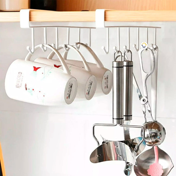 Soporte Para Tazas y Vasos Cocina Organizador Estante Gancho PCCG