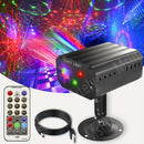 Luces de Escenario Láser RGB para DJ - Proyector LED con Sincronización Dinámica de Voz - Control Remoto para Karaoke, KTV, Fiestas de Baile, Cumpleaños, Bodas - Crea un Ambiente Inolvidable
