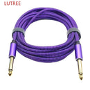 Cable de audio de 6.35 mm macho a macho con reducción de ruido, para consola de mezclas, amplificador de potencia y conexión de guitarra Mubesi, Eid Al-Adha Mubarak