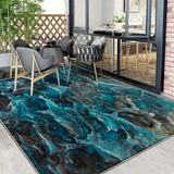 Veludo / 852 gramos / metro cuadrado Alfombra de césped para exteriores para camping, alfombra de suelo de crema antideslizante, comienzo de un estilo de vida de lujo francés, alfombra de gradiente de veludo de lujo con respaldo antideslizante - Lavable