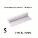 12 piezas (1 rollo de 5m/10m) Papel Absorbente Antiadherente PET para Campanas Extractoras - Membrana Filtro Sin Lava, Instalación Fácil en Cocina, Diseño Inflamable, Material No Tejido