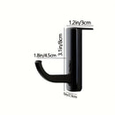 1 Gancho Para Auriculares, Gancho Lateral Para Auriculares, Gancho Adhesivo Fuerte Para Auriculares, Soporte Para Exhibición De Almacenamiento Para Colgar Auriculares, Ahorro De Espacio Para Dormitorio, Estudio, Oficina, Etc.