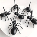 12pcs Tenedores Reutilizables en Forma de Hormiga para Frutas y Postres - Perfectos para Aperitivos, Snacks, Pasteles y Decoraciones de Fiesta