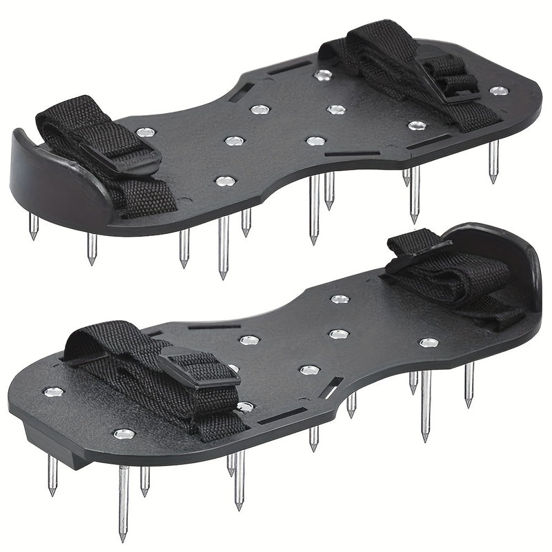 Clavos Endurecidos de 40mm para Suelo Auto-Nivelante con Epoxi y Aeración del Suelo - Herramienta Profesional para Jardín/Césped para Salud y Oxigenación (Ajustables, Duraderas, Alta Calidad)