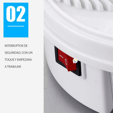 Atrapa Moscas Eléctrico USB Trampa Automático Giratorio YD218
