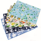 Alfombrilla de Secado de Platos de Microfibra Ultra Absorbente con Temática de Primavera y Verano - 38.1cm x 50.8cm, Resistente al Calor, Antideslizante para Encimera de Cocina