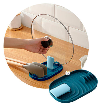 Soporte Cucharas Posa Tapas Espátula Cocina JZ2006271