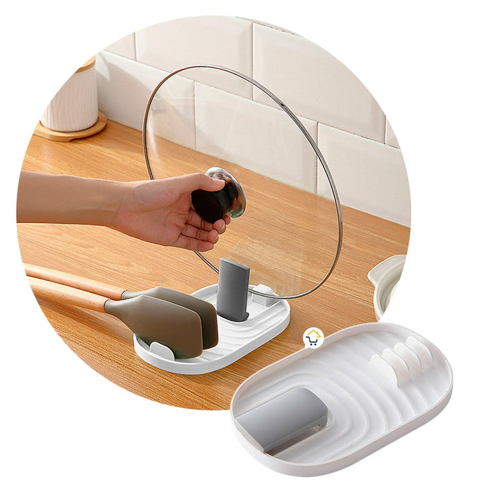 Soporte Cucharas Posa Tapas Espátula Cocina JZ2006271