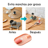 Soporte Cucharas Posa Tapas Espátula Cocina JZ2006271